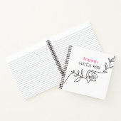 Girly Sketch Boek (Binnen)