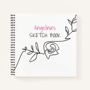 Girly Sketch Book Notitieboek