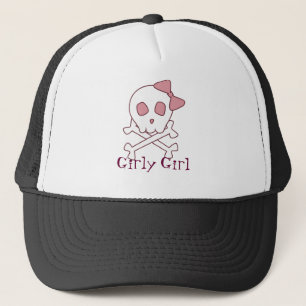 Girly Skull-Pet Trucker Pet