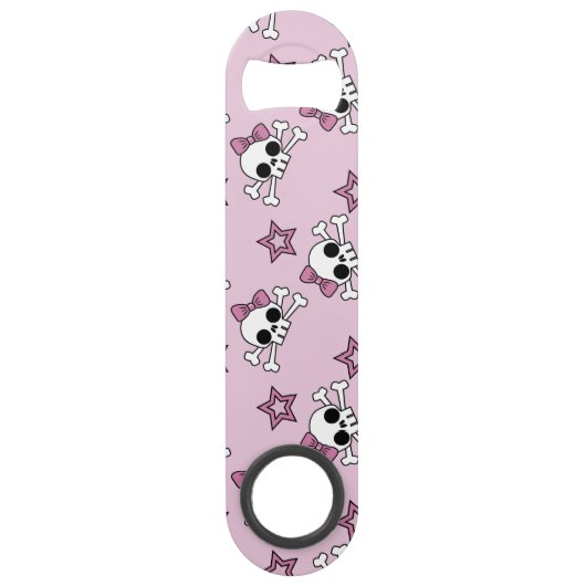 Girly Skulls Speed Flessenopener (Voorkant)