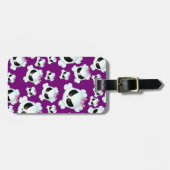 Girly Skullz Bagagelabel (Voorkant horizontaal)