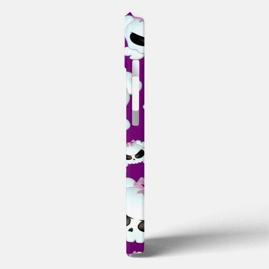 Girly Skullz Case-Mate iPhone Case (Achterkant / Links)
