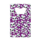 Girly Skullz Creditkaart Flessenopener (Achterkant)