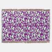 Girly Skullz Deken (Voorkant)