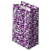 Girly Skullz Klein Cadeauzakje (Achterkant Gekanteld)
