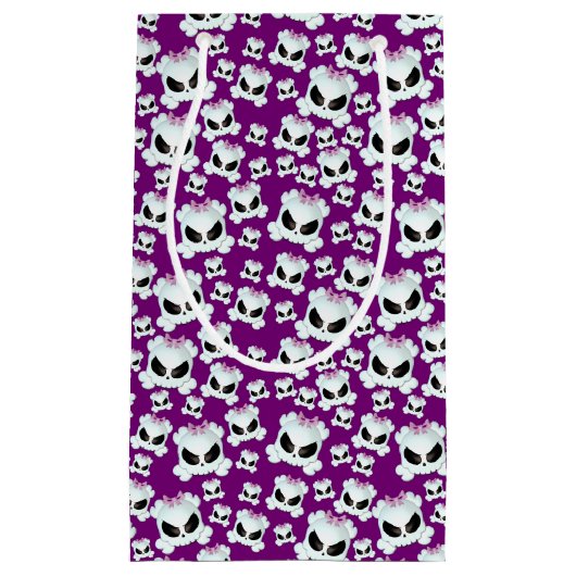 Girly Skullz Klein Cadeauzakje (Voorkant)