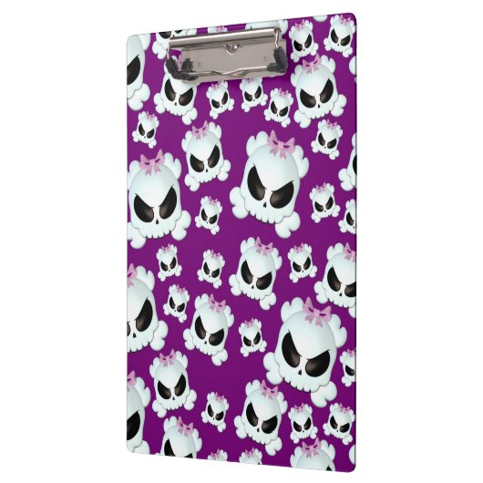 Girly Skullz Klembord (Links)