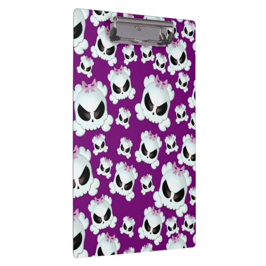 Girly Skullz Klembord (Rechts)