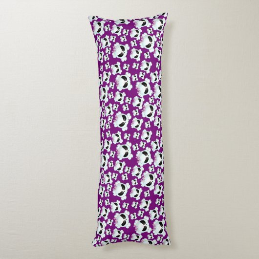 Girly Skullz Lichaamskussen (Achterkant (Verticaal))
