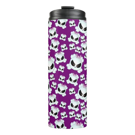Girly Skullz Thermosbeker (Voorkant)