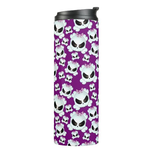 Girly Skullz Thermosbeker (Gedraaid links)