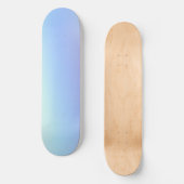Girly Sky Blue Persoonlijk Skateboard (Voorkant)