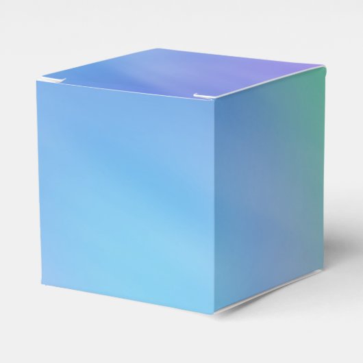 Girly Soft Rainbow Bedankdoosjes (Voorkant Zijde)