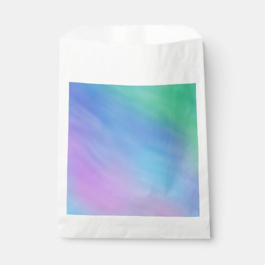 Girly Soft Rainbow Bedankzakje (Voorkant)