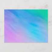 Girly Soft Rainbow Briefkaart (Voorkant)