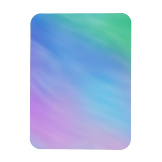 Girly Soft Rainbow Magneet (Verticaal)