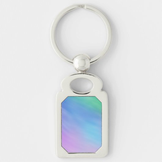 Girly Soft Rainbow Sleutelhanger (Voorkant)