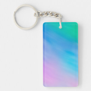 Girly Soft Rainbow Sleutelhanger