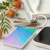 Girly Soft Rainbow Sleutelhanger (Voorkant Rechts)
