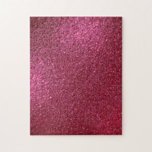 Girly Sparkly Wine Burgundy Red Glitter Legpuzzel