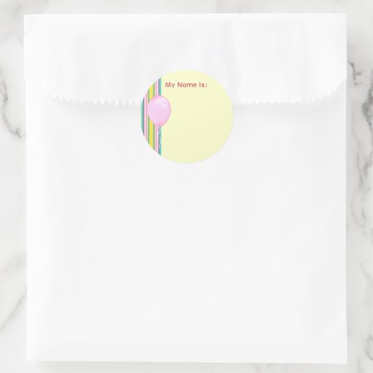 Girly Stripe Stickers (Tas)