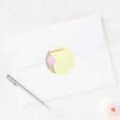 Girly Stripe Stickers (Envelop)