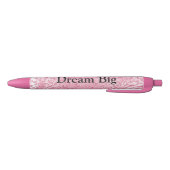  Girly Sugar Pink Glitter Luipaard Zwarte Inkt Pen (Bodem)