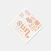 Girly Sun Party Napkins Servet (Hoek)