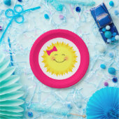 Girly Sunshine Papieren Bordje (Feest)
