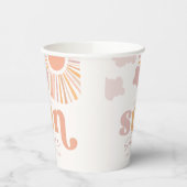 Girly Sunshine Party Cups Papieren Bekers (Links)