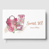 Girly Sweet 16! Gastenboek (Voorkant)