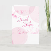 Girly Sweet 16 Roze Wit Parijs Verjaardag (Achterkant)