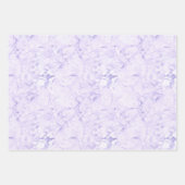 Girly Swirly Pink Eenhoorn Swirls Inpakpapier Vel (Voorkant 2)