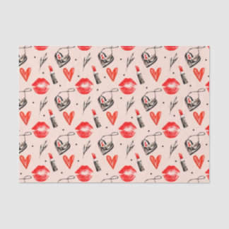 Girly Things lippenstift lippen (Design 26 Red Ser Tissuepapier
