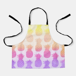 Girly Topical Rainbow Summer Pineapples Patroon Schort
