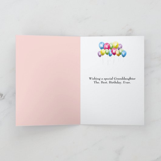 Girly Treehouse voor de verjaardag van kleindochte Kaart (Binnen)