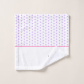 Girly trendy Cute Magical Unicorn tekening Bad Handdoek (Wasdoekje)