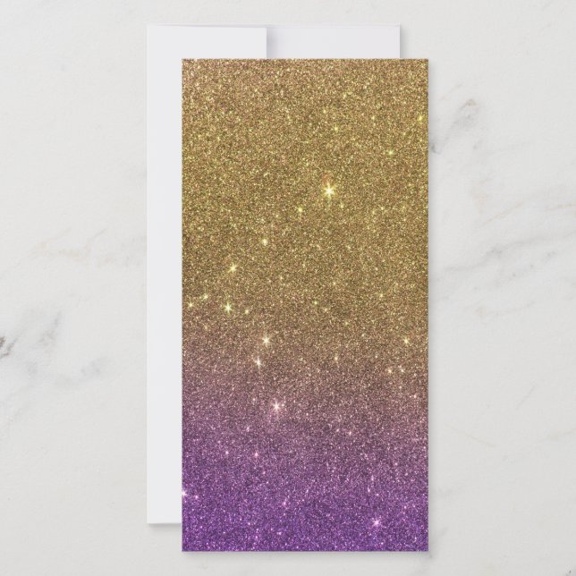 Girly Trendy Faux Gradient Glitter (Voorkant)