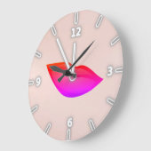 Girly Trendy Lips,Kiss Grote Klok (Hoek)