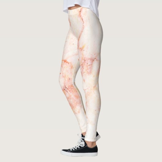 Girly Trendy Marble Texture Leggings (Links)