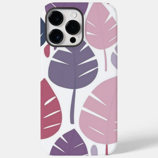 Girly verlaat minimalistische kunst Case-Mate iPhone case (Achterkant)
