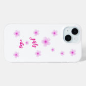 girly vibe Case-Mate iPhone case (Achterkant (horizontaal))