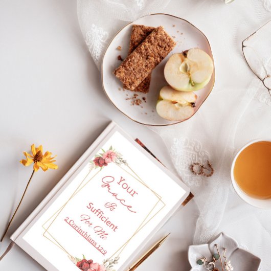 Girly Waterverf Floral Christelijke Vrouwen Planner