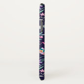 Girly waterverf Flowers vlinders jouw naam Case-Mate iPhone Case (Achterkant / rechts)