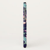 Girly waterverf Flowers vlinders jouw naam Case-Mate iPhone Case (Achterkant/links)