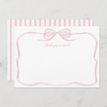 Girly Waterverf Pink Bow Vrijgezellenfeest