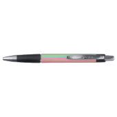 Girly Waterverf Rainbow Monogram School Pen (Achterkant)