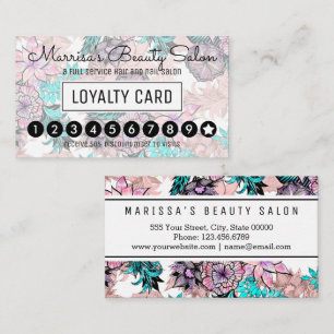 Girly Waterverf Roos Gold Floral Loyalty Punch