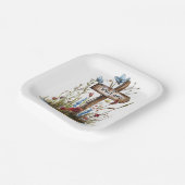 Girly Wild Een Papier Borden Papieren Bordje (Gebogen)