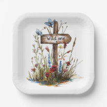 Girly Wild Een Papier Borden